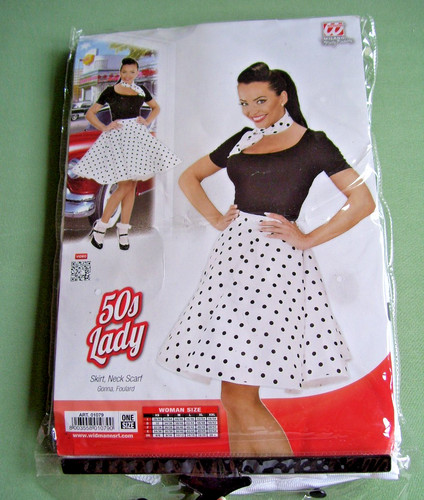 50er lady rock halstuch - 50er, m.
