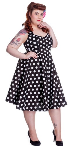 Hell bunny mariam polka - hell,