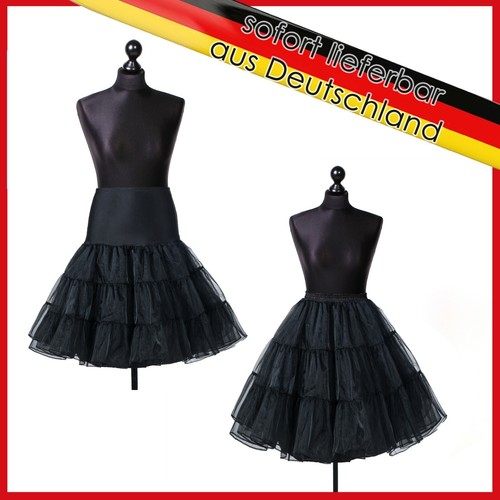 Schwarze petticoat tüllrock - schwarze,
